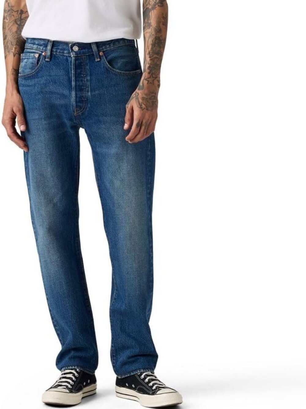 Men's 501 Original Fit Jeans - Classic Style, Comfortable Denim, Timeless Look
